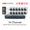 Paket 14 Channel Hikvision Audio