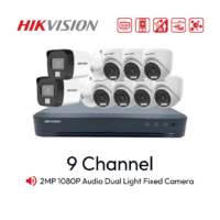 Paket 9 Channel Hikvision Audio