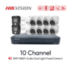 Paket 10 Channel Hikvision Audio