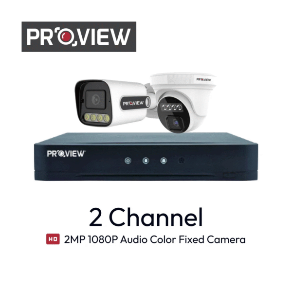 Paket 2 Channel ProView Audio