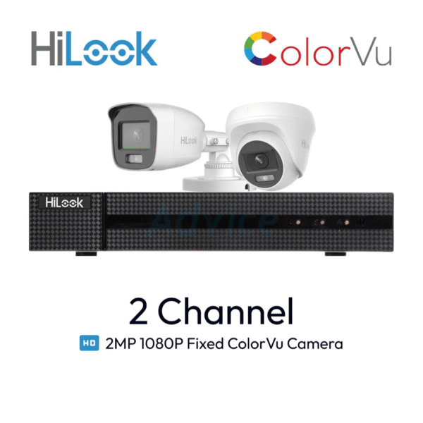 Paket 2 Channel HiLook ColorVu