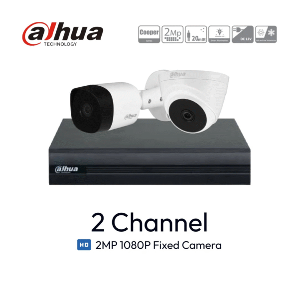 Paket 2 Channel Dahua Basic
