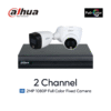Paket 2 Channel Dahua ColorVu