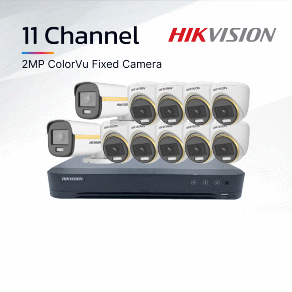 Paket 11 Channel HikVision ColorVu