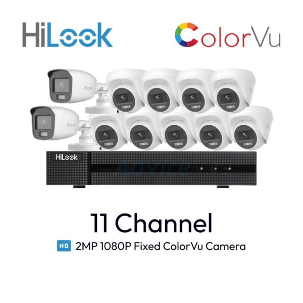 Paket 11 Channel HiLook ColorVu