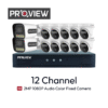 Paket 12 Channel ProView Audio
