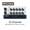 Paket 12 Channel ProView IP Cam