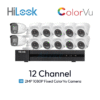 Paket 12 Channel HiLook ColorVu