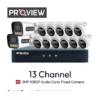 Paket 13 Channel ProView Audio