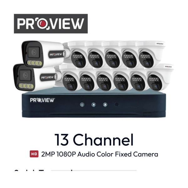 Paket 13 Channel ProView Audio