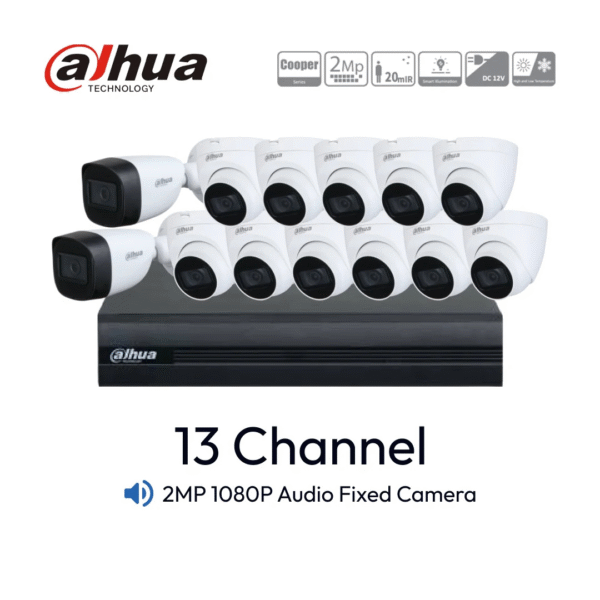 Paket 13 Channel Dahua Audio