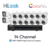 Paket 14 Channel HiLook ColorVu