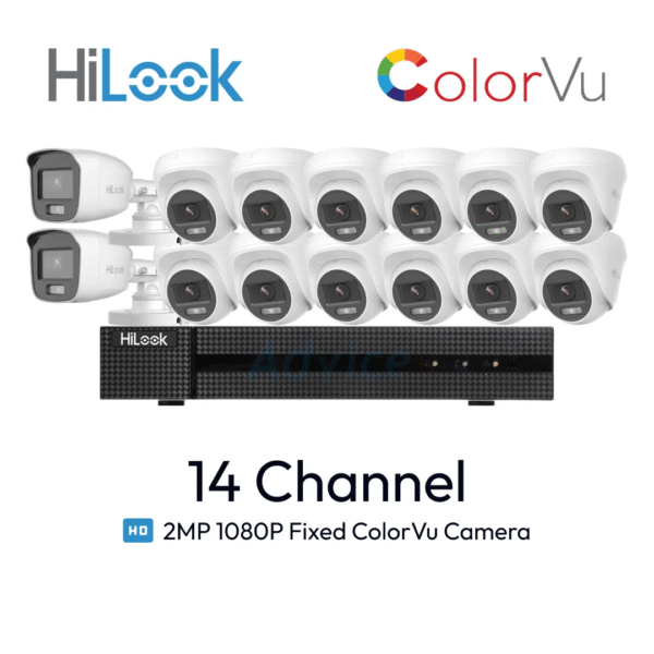 Paket 14 Channel HiLook ColorVu