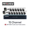 Paket 15 Channel ProView Audio