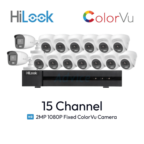Paket 15 Channel HiLook ColorVu
