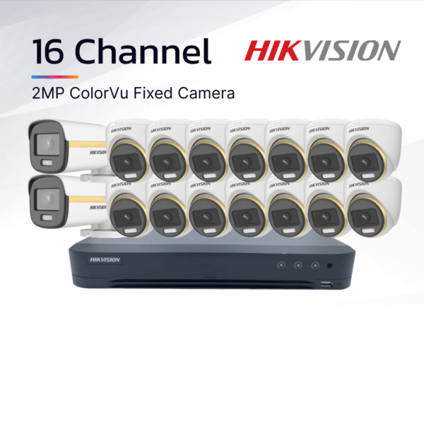 Paket 16 Channel HikVision ColorVu
