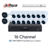 Paket 16 Channel Dahua IP-Cam