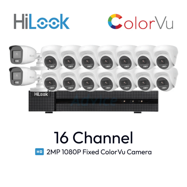 Paket 16 Channel HiLook ColorVu