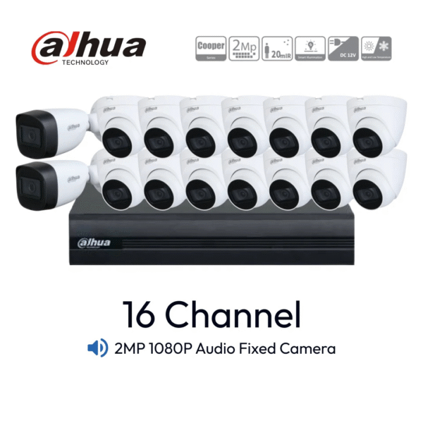 Paket 16 Channel Dahua Audio