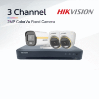 Paket 3 Channel HikVision ColorVu