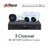 Paket 3 Channel Dahua IP-Cam