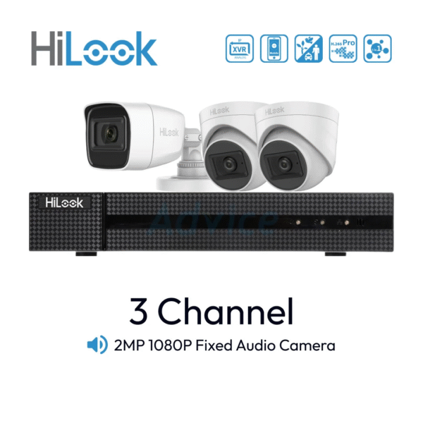 Paket 3 Channel HiLook Audio