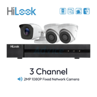 Paket 3 Channel HiLook IP-Cam