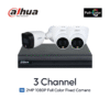 Paket 3 Channel Dahua ColorVu