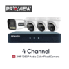 Paket 4 Channel ProView Audio