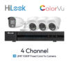 Paket 4 Channel HiLook ColorVu