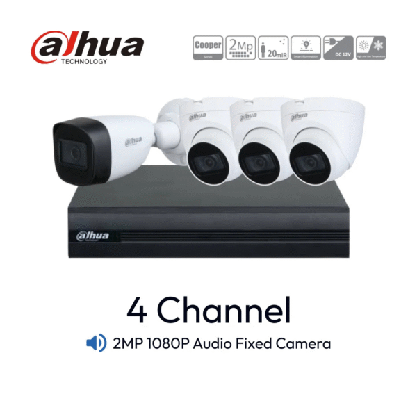 Paket 4 Channel Dahua Audio