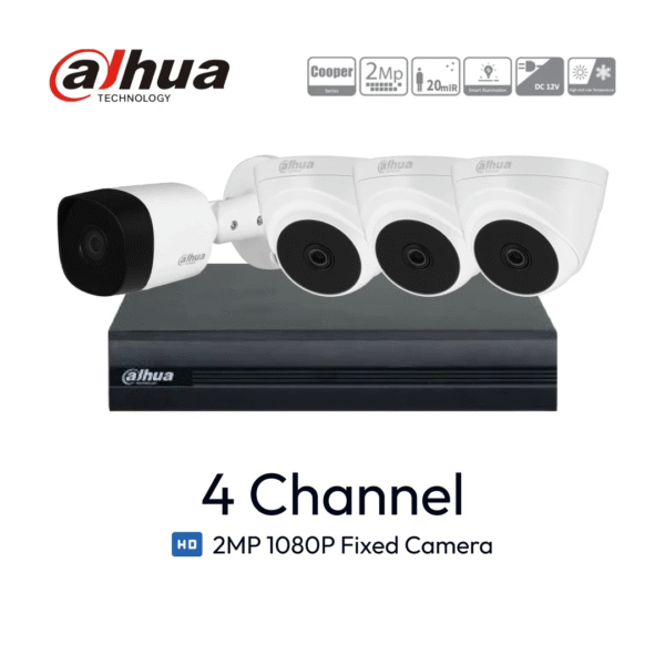 Paket 4 Channel Dahua Basic