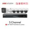 Paket 5 Channel HikVision IP-Cam