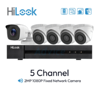 Paket 5 Channel HiLook IP-Cam