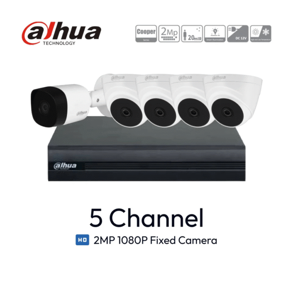 Paket 5 Channel Dahua Basic
