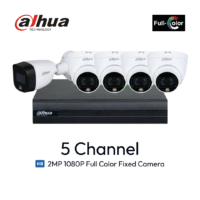 Paket 5 Channel Dahua ColorVu