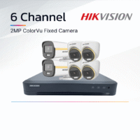 Paket 6 Channel HikVision ColorVu