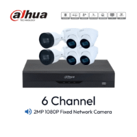 Paket 6 Channel Dahua IP-Cam