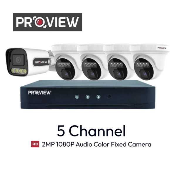 Paket 5 Channel ProView Audio