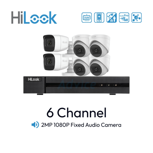 Paket 6 Channel HiLook Audio