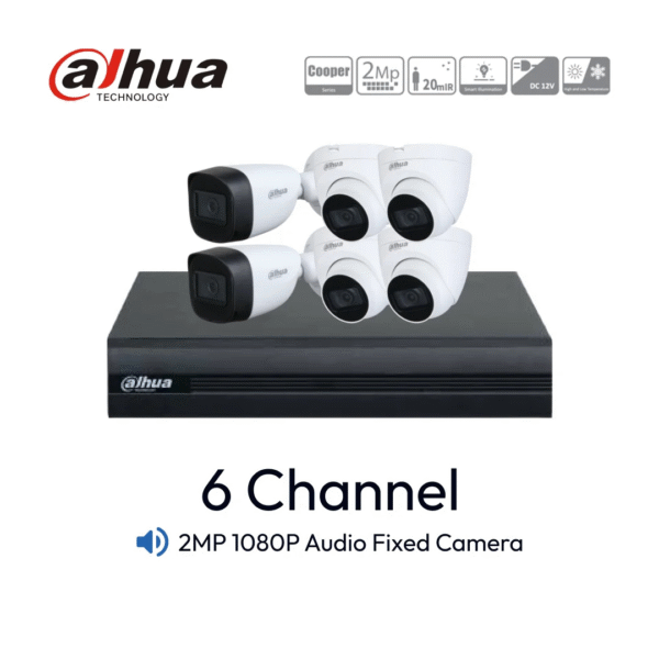 Paket 6 Channel Dahua Audio