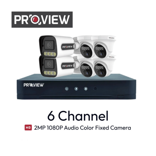 Paket 6 Channel ProView Audio