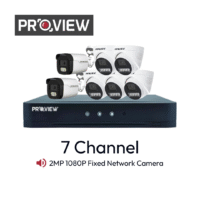 Paket 7 Channel ProView IP Cam