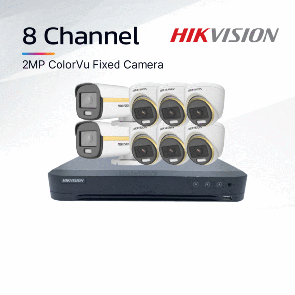 Paket 8 Channel HikVision ColorVu