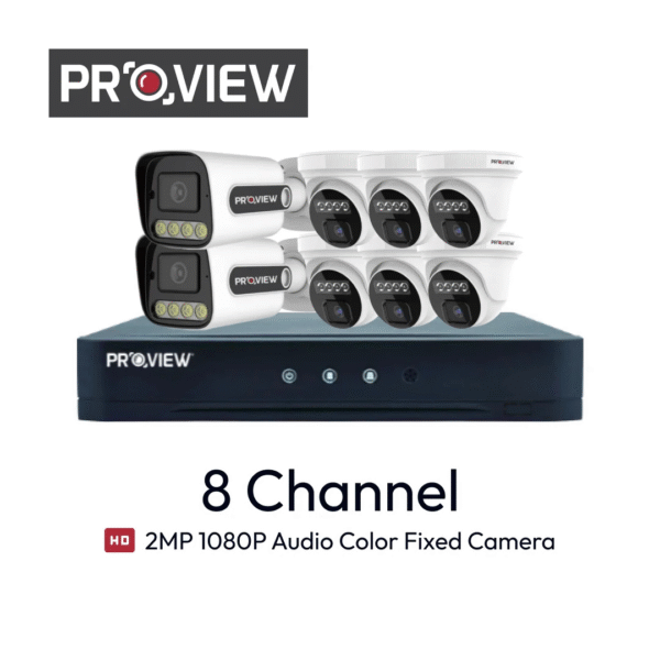 Paket 8 Channel Proview Audio
