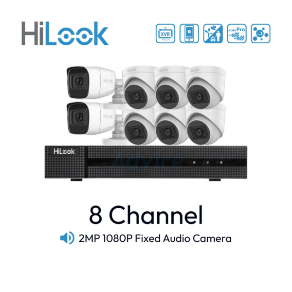 Paket 8 Channel HiLook Audio