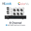 Paket 8 Channel HiLook ColorVu