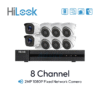 Paket 8 Channel HiLook IP-Cam