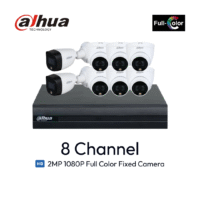 Paket 8 Channel Dahua ColorVu