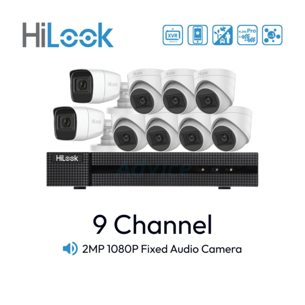 Paket 9 Channel HiLook Audio